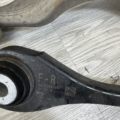 OEM BMW F97 F98 X3M X4M REAR Right Passenger Upper Lower Control Arm AWD SET