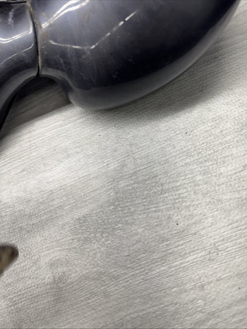 01-06 BMW E46 M3 Side View Door Mirrors Pair Carbon Black  *Notes*