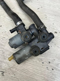 01-06 BMW E46 M3 WATER HEATER VALVE COOLANT PUMP + HOSES S54 OEM 8369807