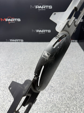 01-06 BMW E46 M3 CONVERTIBLE REAR SEAT ROLLOVER BAR TRIM COVER BLACK 8204279