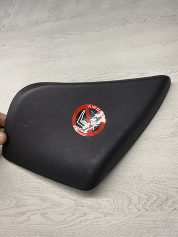 15-21 Mclaren 570S Right Passenger Dash Panel Side Cover Black Leather 13N2342CP