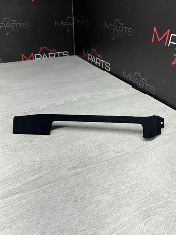 01-06 BMW E46 M3 Alcantara Black Center Dash Dashboard Trims 8196103 Set Of 3