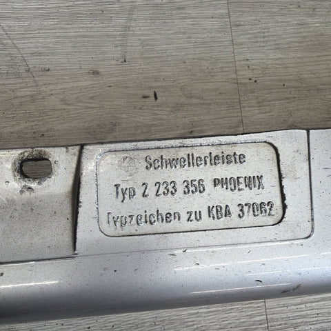 94-99 BMW E36 M3 M-TECH Right Passenger Side Skirt Rocker Silver OEM 2233356