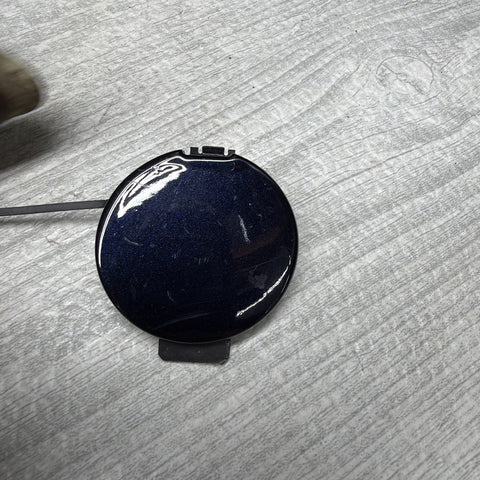 BMW E46 M3 Front Bumper Tow Hook Eye Cover 2695250 OEM Carbon Black