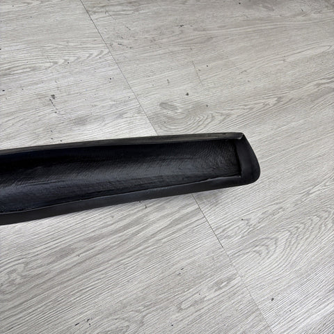 NEW BMW 01-06 E46 M3 CSL Style Front Bumper Lip Spoiler Carbon Fiber BEST FIT