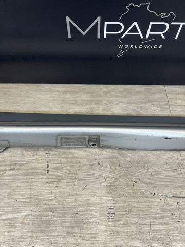 94-99 BMW E36 M3 RIGHT PASSENGER SIDE SKIRT ROCKER MOLDING ARCTIC SILVER