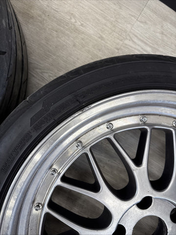 01-06 BMW E46 M3 Wheels Rims LM Style 18” Staggered 18x8 10x9