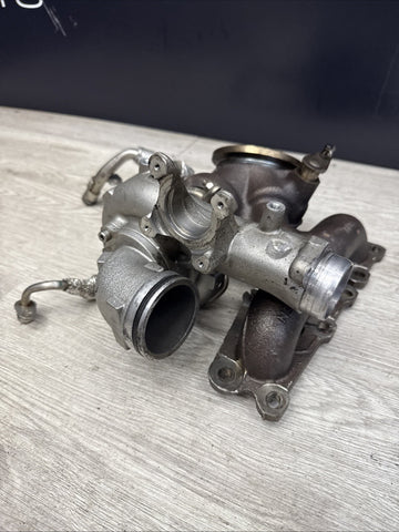 BMW 15-20 F80 F82 F83 F87 M2 M3 M4 REAR TURBO CHARGER TURBOCHARGER W/ MANIFOLD