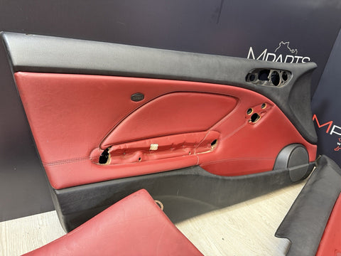 01-06 BMW E46 M3 Coupe Interior Heated Seats & Panels Imola Red