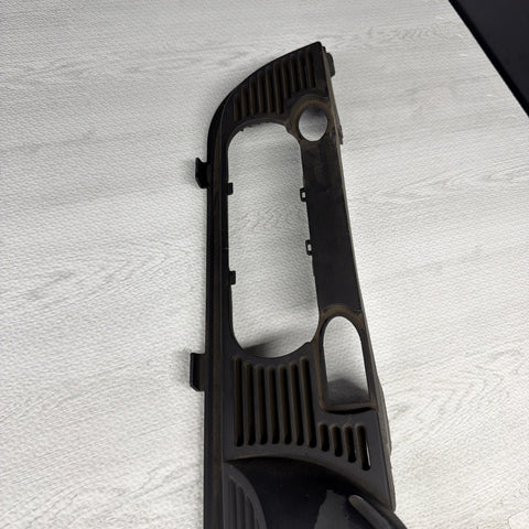 01-06 BMW E46 CONVERTIBLE REAR SEAT ROLLOVER BAR TRIM COVER 8204279 OEM BLACK