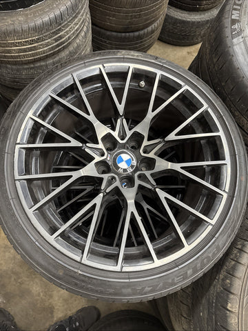 OEM BMW F87 M2 Competition Factory Rear Wheel Rim R19 Style 788M 19x10J ET40