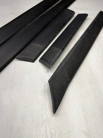 Genuine 94-99 BMW E36 M3 Coupe Door Trims Mouldings Set *Missing 1 Rear