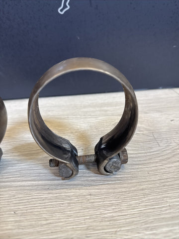 Genuine BMW Exhaust Clamps Midpipe to Rear Muffler 08-13 E90 E92 E93 M3 S65