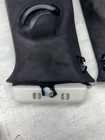 BMW 20-25 X6 X6M G06 F96 Front Left & Right Alcantara B Pillar Pillars Trims