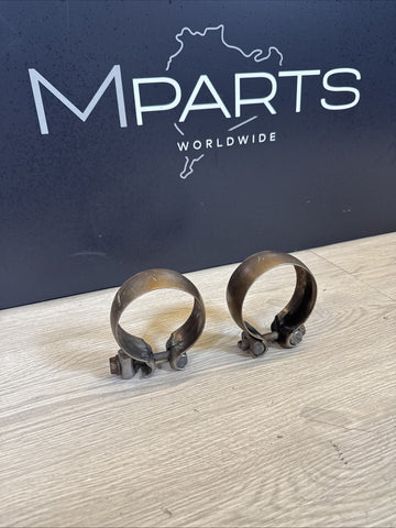 Genuine BMW Exhaust Clamps Midpipe to Rear Muffler 08-13 E90 E92 E93 M3 S65