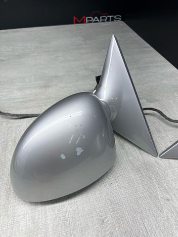 01-06 BMW E46 M3 Side View Door Mirrors Pair Titanium Silver