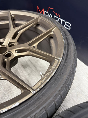 22” Vossen HF-5 BMW F96 X6M 5x112 22x10.5 ET14 22x11.5 ET28 Rims Wheels Set