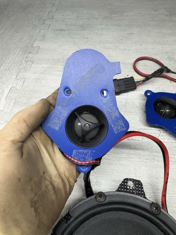 01-06 BMW E46 M3 Upgraded Speakers Morel Virtus Nano Hybrid Woofer Convertible