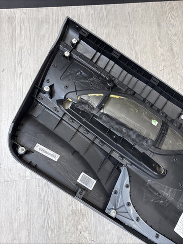 01-06 BMW E46 M3 PASSENGER RIGHT SIDE DOOR PANEL CARD DOVE GREY GRAY OEM