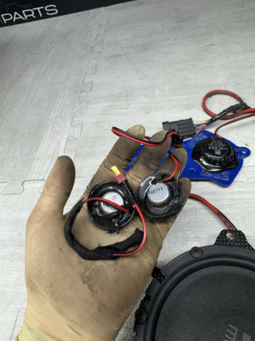 01-06 BMW E46 M3 Upgraded Speakers Morel Virtus Nano Hybrid Woofer Convertible