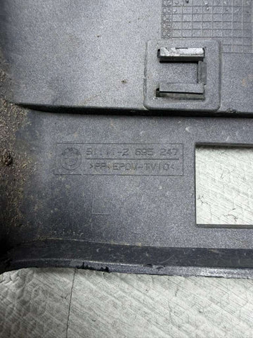 2001-2006 BMW E46 M3 Left Driver Front Bumper Bracket Cover Guard OEM 2695247
