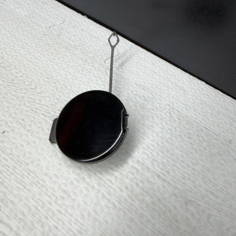 01-06 BMW E46 M3 Front Bumper Tow Hook Eye Cover OEM 2695250 Carbon Black