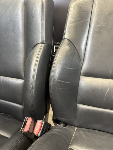 01-06 BMW E46 M3 Convertible Interior Front Heated Seats Black