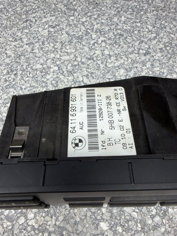 01-06 BMW 3 Cabrio E46 Temperature Climate Control Switch Unit OEM 6931601