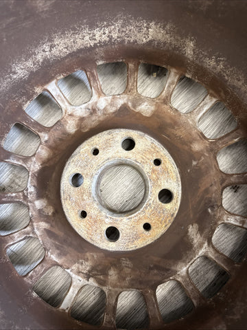 84-91 OEM BMW e30 318i 325e 325i Bottle Cap Wheel Rim 59144 14” 14x6 1125688