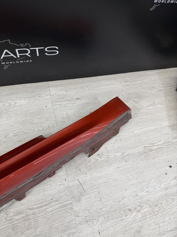 15-20 OEM BMW F82 F83 M4 Right Passenger Side Skirt Rocker Panel Sakhir Orange