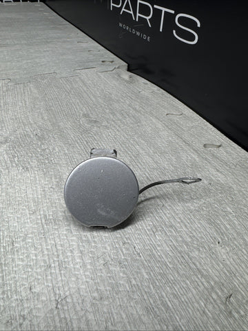 BMW E46 M3 Front Bumper Tow Hook Eye Cover 2695250 OEM Titan Silver