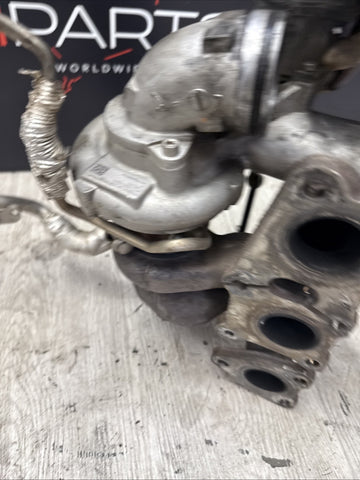 BMW 15-20 F80 F82 F83 M3 M4 S55 ENGINE REAR TURBO CHARGER OEM 7850279 COMPLETE