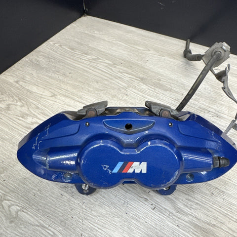 BMW 15-20 F87 M2 F30 F31 F80 F82 F83 M3 M4 Front Right Brake Caliper Blue