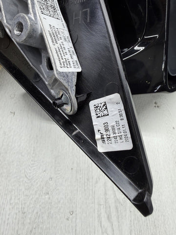 BMW G82 M4 21-26 FRONT LEFT AUTO DIM POWER FOLD HEATED DOOR MIRROR ASSEMBLY