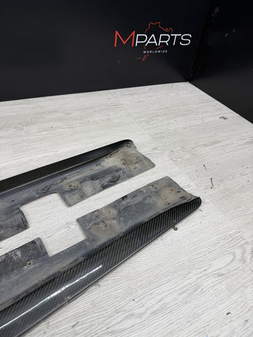 BMW E92 E93 M3 08-13 Carbon Fiber Side Skirt Extension Splitters