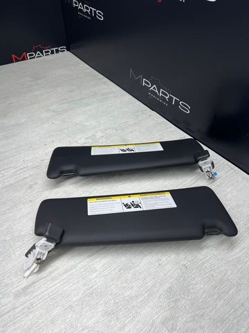 12-20 OEM BMW F30 F32 F80 F82 M3 M4 Interior Sun Visors Black