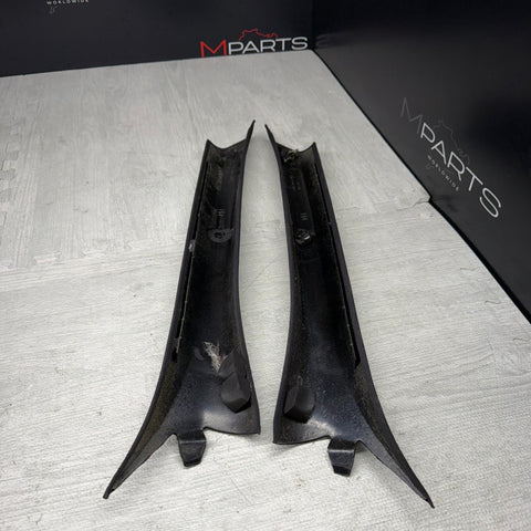 1992-1999 BMW E36 Convertible Front A-Pillar Trim Left&Right Black OEM 1977760