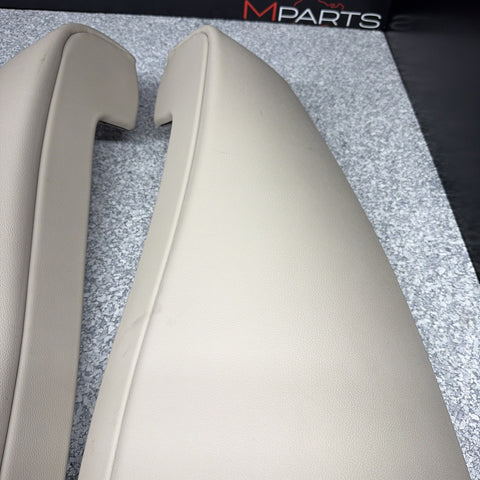 BMW M340i 330i G20 Rear Left & Right Black Seat Bolster Set (2) Canberra Beige