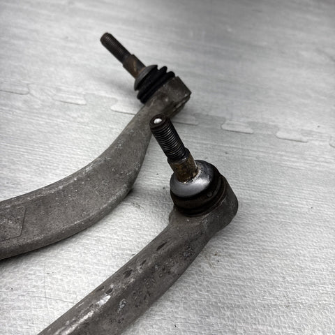 BMW 2004-2010 E60 M5 FRONT RIGHT PASSENGER LOWER UPPER WISHBONE CONTROL ARM OEM