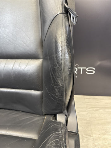 01-06 BMW E46 M3 Convertible Interior Front Heated Seats Black