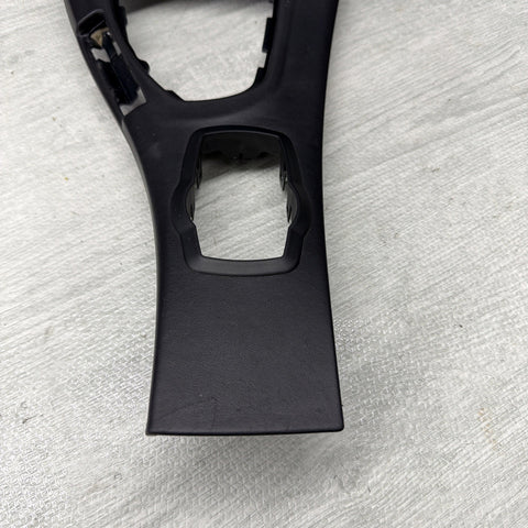 BMW E90 E92 M3 08-13 MANUAL CIC LEATHER CENTER CONSOLE TRIM OEM *Notes*