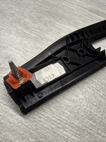 01-06 BMW E46 M3 Interior Left Driver Dash Vent Trim Brushed Aluminum