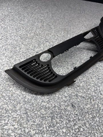 01-06 BMW E46 M3 CONVERTIBLE REAR SEAT ROLLOVER BAR TRIM COVER BLACK 8204279