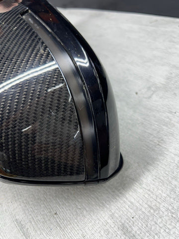 14-20 OEM BMW F22 F23 F87 M2 Right Passenger Mirror Assembly Carbon Fiber Cover