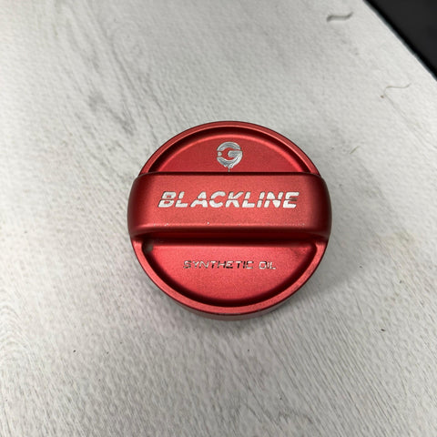 08-13 BMW E90 E92 E93 M3 Blackline Performance Billet Oil Cap Cover - Red