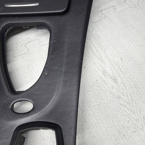 09-13 BMW E93 M3 CONVERTIBLE DCT CIC LEATHER CENTER CONSOLE TRIM