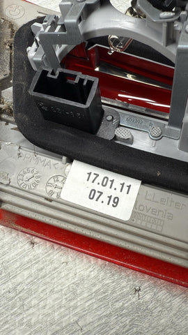 07–13 BMW 3x E92 E93 Right Tailgate Rear Inner LED Tail Light Lamp OEM 7252780