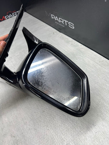 14-20 OEM BMW F22 F23 F87 M2 Right Passenger Mirror Assembly Carbon Fiber Cover