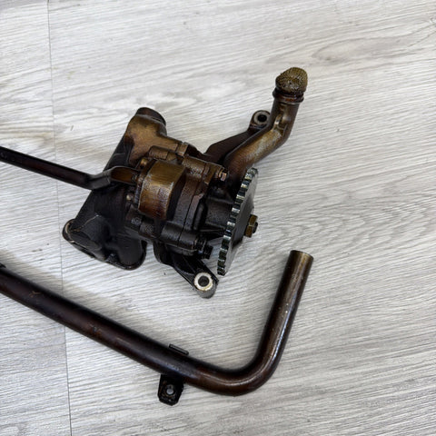 01-06 BMW E46 M3 S54 Engine Oil Pump + Pick Up Tubes