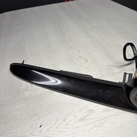 01-06 BMW E46 M3 Convertible Trunk Lid Grip Key Deck Handle Carbon Black *Notes*